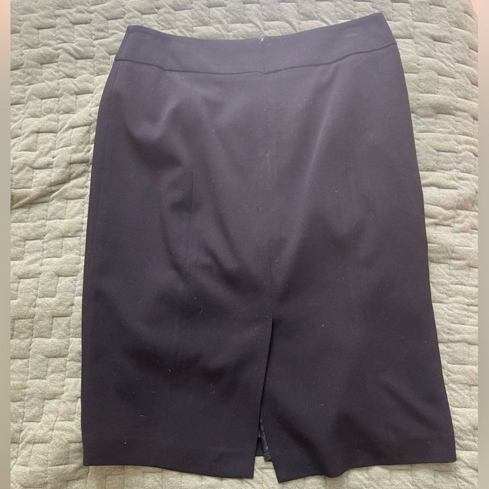 Calvin Klein Black Stretch Skirt - Picture 2 of 3